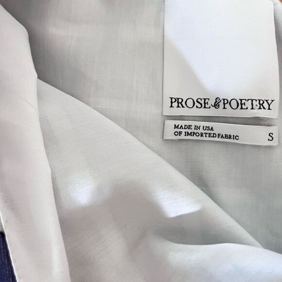 Prose & Poetry Striped One Shoulder Ruffle Mini Dress - Picture 7 of 8